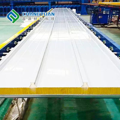 quality  durable Sandwich Roofing Sheet  with 100/150/200mm thickness factory