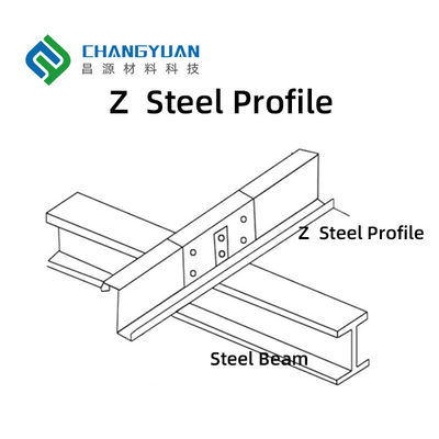 Galvanized Steel Profile In C/Z Shape With Customizable Length