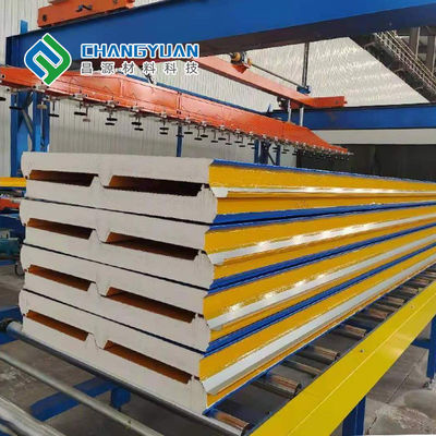 Thermal Insulation PU Sandwich Roof Panel Energy Saving 75/100/150mm