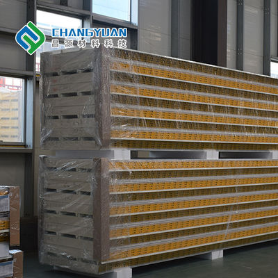 Thermal Insulation PU Sandwich Roof Panel Energy Saving 75/100/150mm
