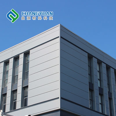 Four Groove Curtain Wall Metal Panel 50/75/100mm Pu Wall Panel