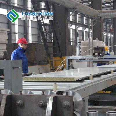 Four Groove Curtain Wall Metal Panel 50/75/100mm Pu Wall Panel