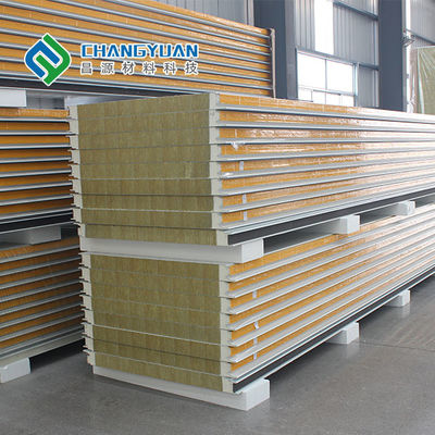 Lightweight 50mm Polyurethane Sandwich Panels Heat Insulation