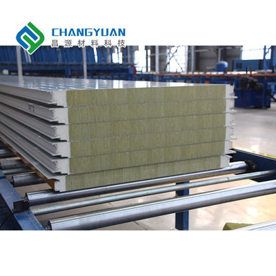 Fireproof PU Sandwich Wall Panel 50mm Polyurethane Insulated Wall Panels