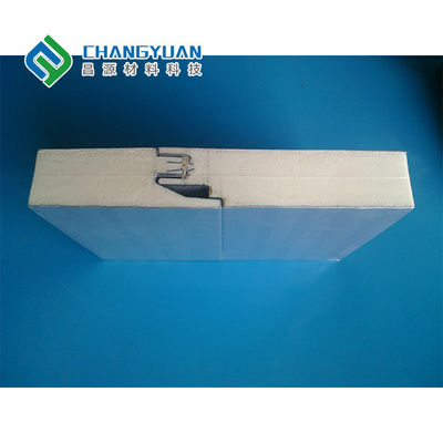 Decorative PU Sandwich Wall Panel Fire Resistance Building Materials