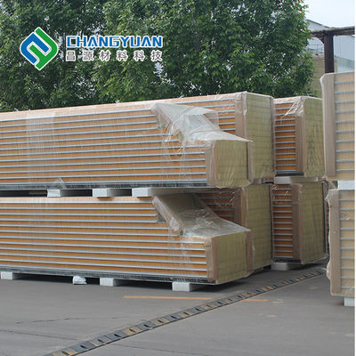 200mm PU Sandwich Wall Panel With Steel Panels And Polyurethane Insulation Core