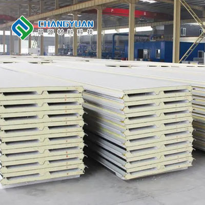 Customizable Two Layers Polyurethane Roof Sheets B1/B2 Fire Rating