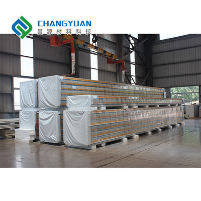 Shandongchangyuan PU Sandwich Wall Panel Soundproof Various Color
