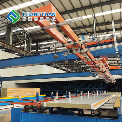Shandongchangyuan PU Sandwich Wall Panel Soundproof Various Color