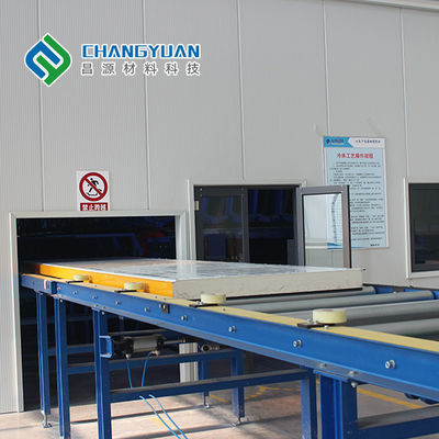 Waterproof Cold Room PU Panel Fire Rated Sandwich Panel For Walls And Floors