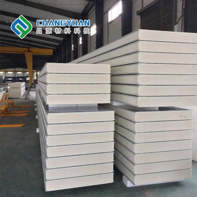 Heat Insulation Cold Storage PU Panel 50/75/100/150/200mm Thickness