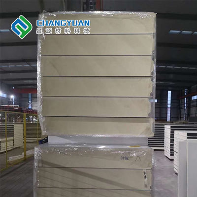 Moisture Resistance Cold Room PU Panel Custom Length and Color