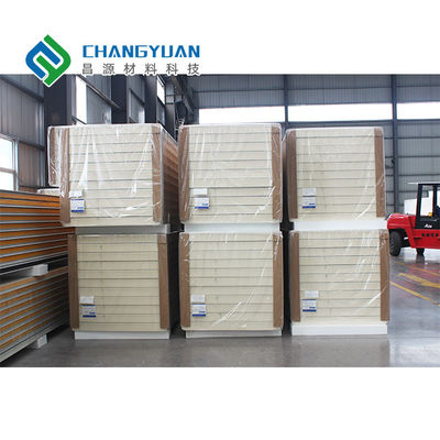 Sound Insulation Pu Panel For Cold Room Building Energy Saving