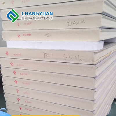 Moistureproof Cold Room PU Panel Impact Resistance Long Service Life