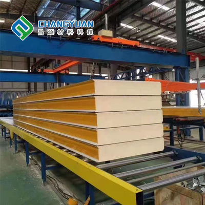 Customizable PU and PIR Sandwich Panel for Cold Rooms with Moisture Resistance, Sound Insulation, and Airtightness/Watertightness