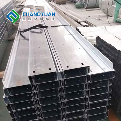 Silver C/Z Shaped Structural Steel Profile Galvanized Steel Strip