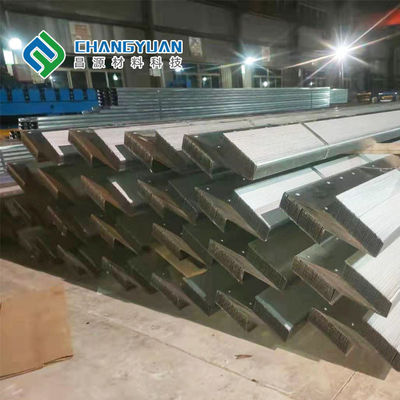 Silver Structural Steel Profile Galvanised Metal Strips GB ASTM