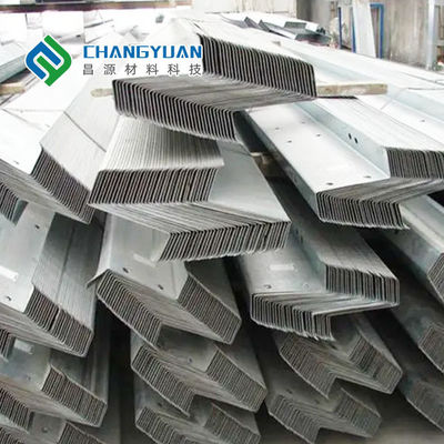 Silver Structural Steel Profile Galvanised Metal Strips GB ASTM