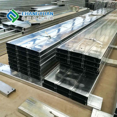 Silver Structural Steel Profile Galvanised Metal Strips GB ASTM