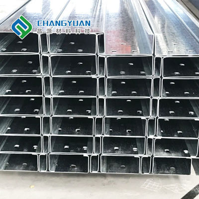 Silver C/Z Shaped Structural Steel Profile Galvanized Steel Strip