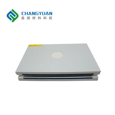 fireproof Cleanroom Wall Panel With Screws / Adhesive Installation