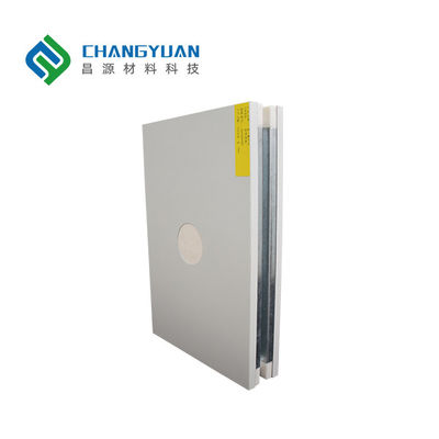 fireproof Cleanroom Wall Panel With Screws / Adhesive Installation