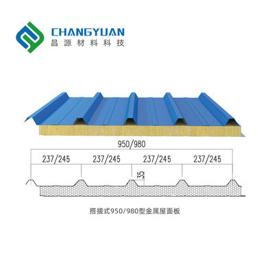 interior Wall Insulation Sandwich Panels Soundproof  Pu Sandwich Panel