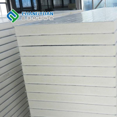 1000mm-1500mm Width Insulation Sandwich Panels Fire Rated Sandwich Panel