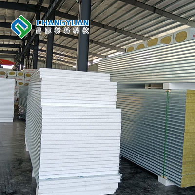 PVF SMP PVDF Composite Panel 50mm/75mm/100mm for exterior wall and roof