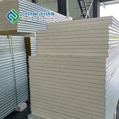 PVF SMP PVDF Composite Panel 50mm/75mm/100mm for exterior wall and roof