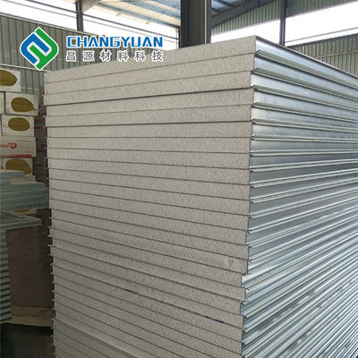 PVF SMP PVDF Composite Panel 50mm/75mm/100mm for exterior wall and roof