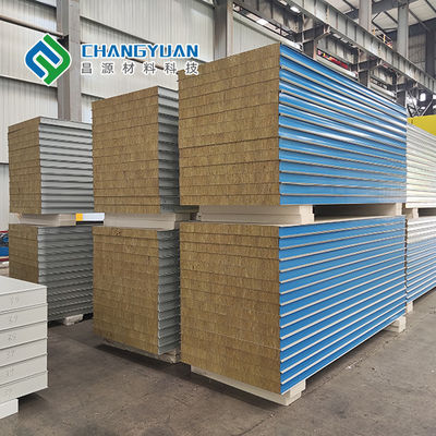PVDF PVF Surface Insulation Sandwich Panels IPX6 Waterproof