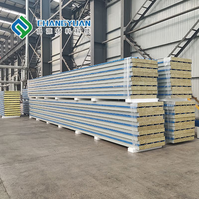 PVDF PVF Surface Insulation Sandwich Panels IPX6 Waterproof