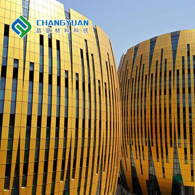 Building Curtain Wall Metal Panel Easy Installation soundproofing