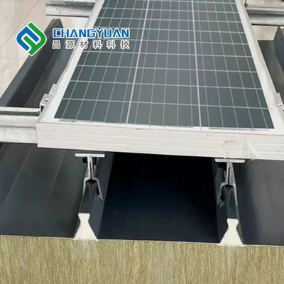 Insulated Solar Roof Panel 100/150/200mm Thickness Energy Saving