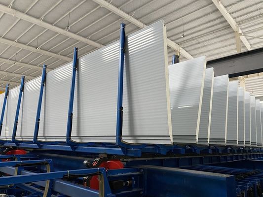 High Durability Polyurethane Sandwich Wall Panel With Stainless Steel Board Surface
