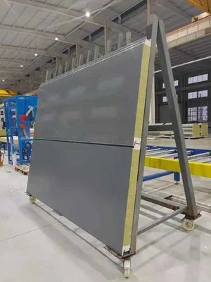 200mm Thickness Fireproof Sandwich Wall Panel System For High-Rise Buildings