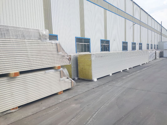 Fireproof Rating Class A Cleanroom Wall Panel R Value 0.3 Heat Insulation ≥10 Years Durability