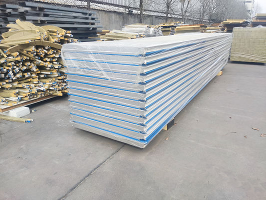 Excellent Performance Fireproof PU Panel Wall For Sandwich Construction Needs