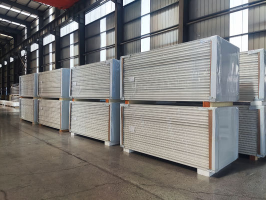 Heat Insulation PU Rock Wool Sandwich Wall Panel Anti Corrosion and Anti Aging Properties