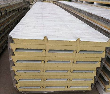 Waterproof 1000mm Sandwich Roof Panel For Custom Roofing Structure