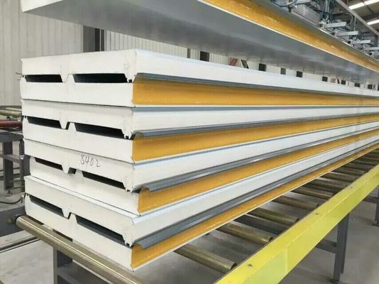 50/100/150/200mm PU Roof Panel With Waterproofing Sound Insulation