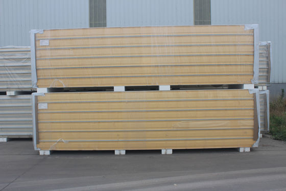 Customized Polyurethane Cold Room PU Panel For Cold Storage B1/B2 Fireproof