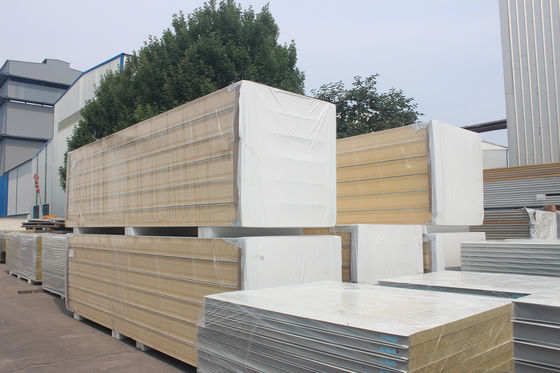 Moisture proof and Heat insulated Customizable Pu Panel for Cold Room