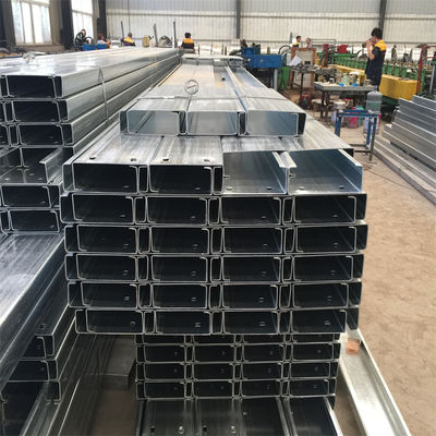 40-275g Zinc Coated Galvanized Steel Profile Structural Steel