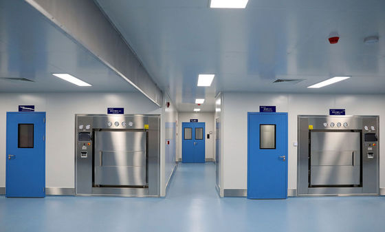 Customizable Fireproof Washable Clean Room Wall Partitionss Easy Installation