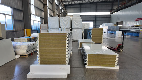 High Durability PU Sandwich Wall Panel Various Lengths Soundproof