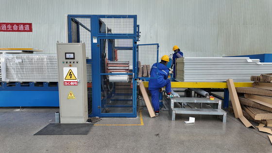 Color Coated Stainless Steel Board / Cement Mortar Cloth Surface Polyurethane Sandwich Wall Panel For Versatile Uses