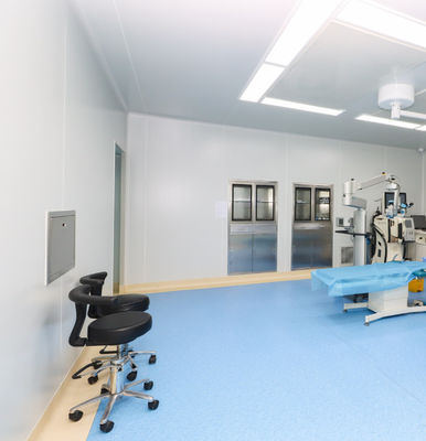 Dust-proof and Antibacterial Magnesium Oxysulfate Cleanroom Wall Panel with Smooth Surface and Fine Structure