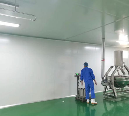 Waterproof Cleanroom Wall Panel Customizable and 50/75/100mm Thickness Selections